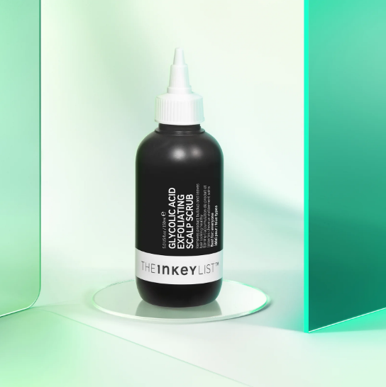 The Inkey Lisr Exfoliating Scalp Scrub with Glycolic Acid